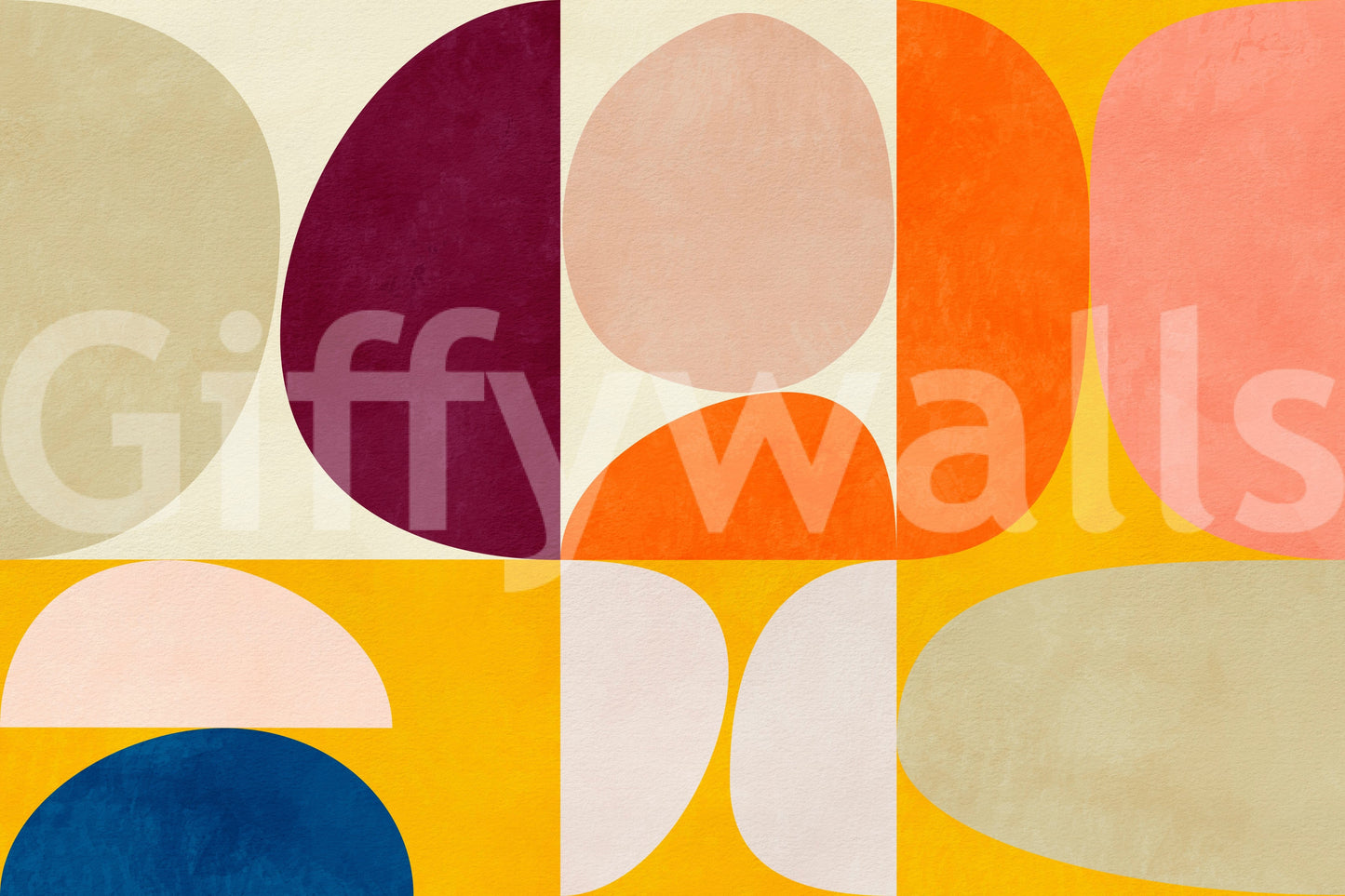 A high-quality abstract print wall mural for walls.