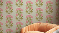 The feeling is one of fresh elegance.

