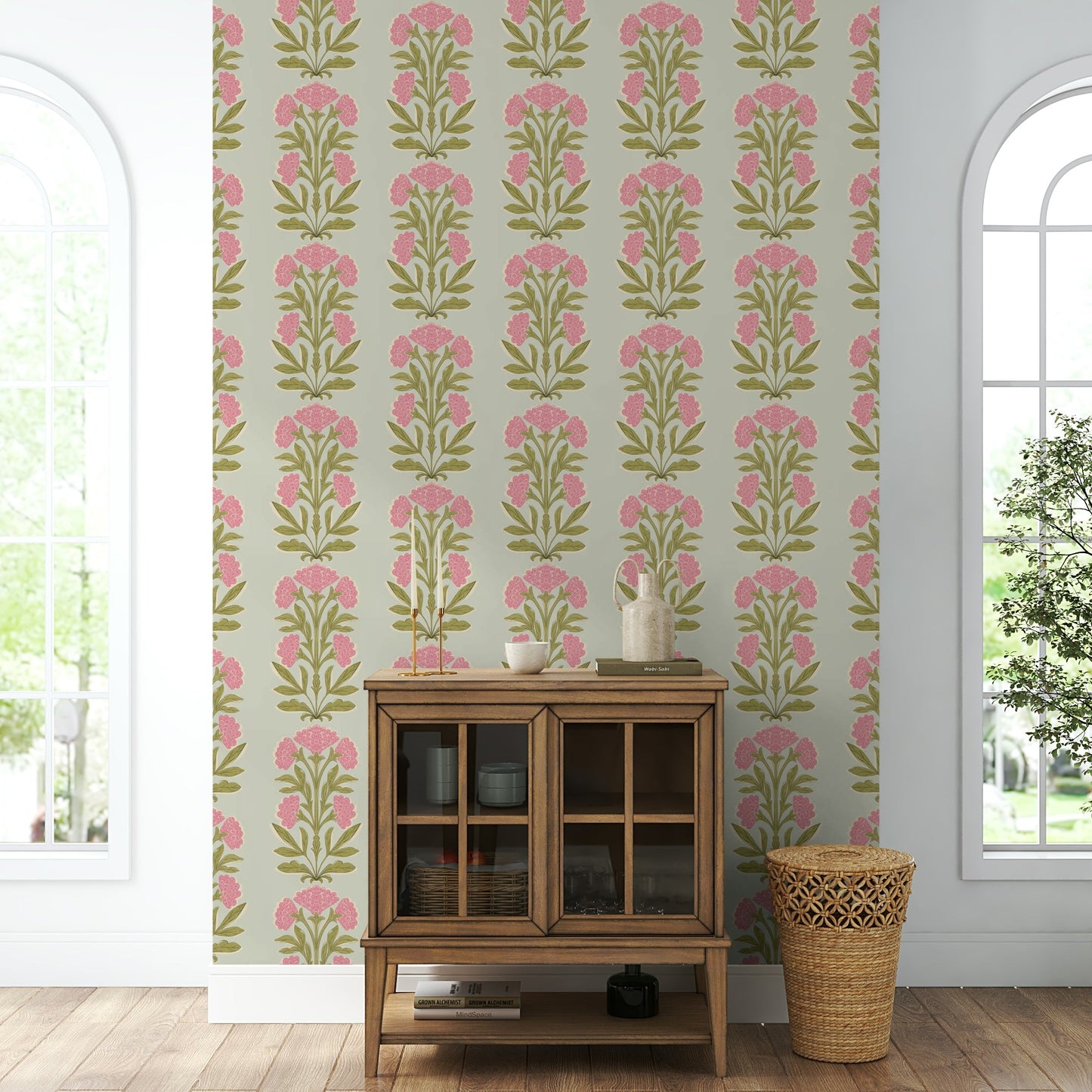 The style is artistic and elegant.

