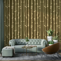 Boho Jewel Tone retro mural
