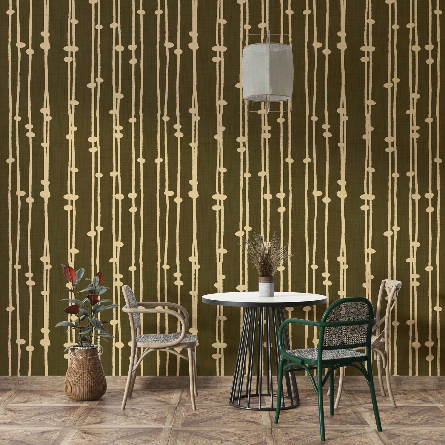 Boho Jewel Tone stylish wallpaper