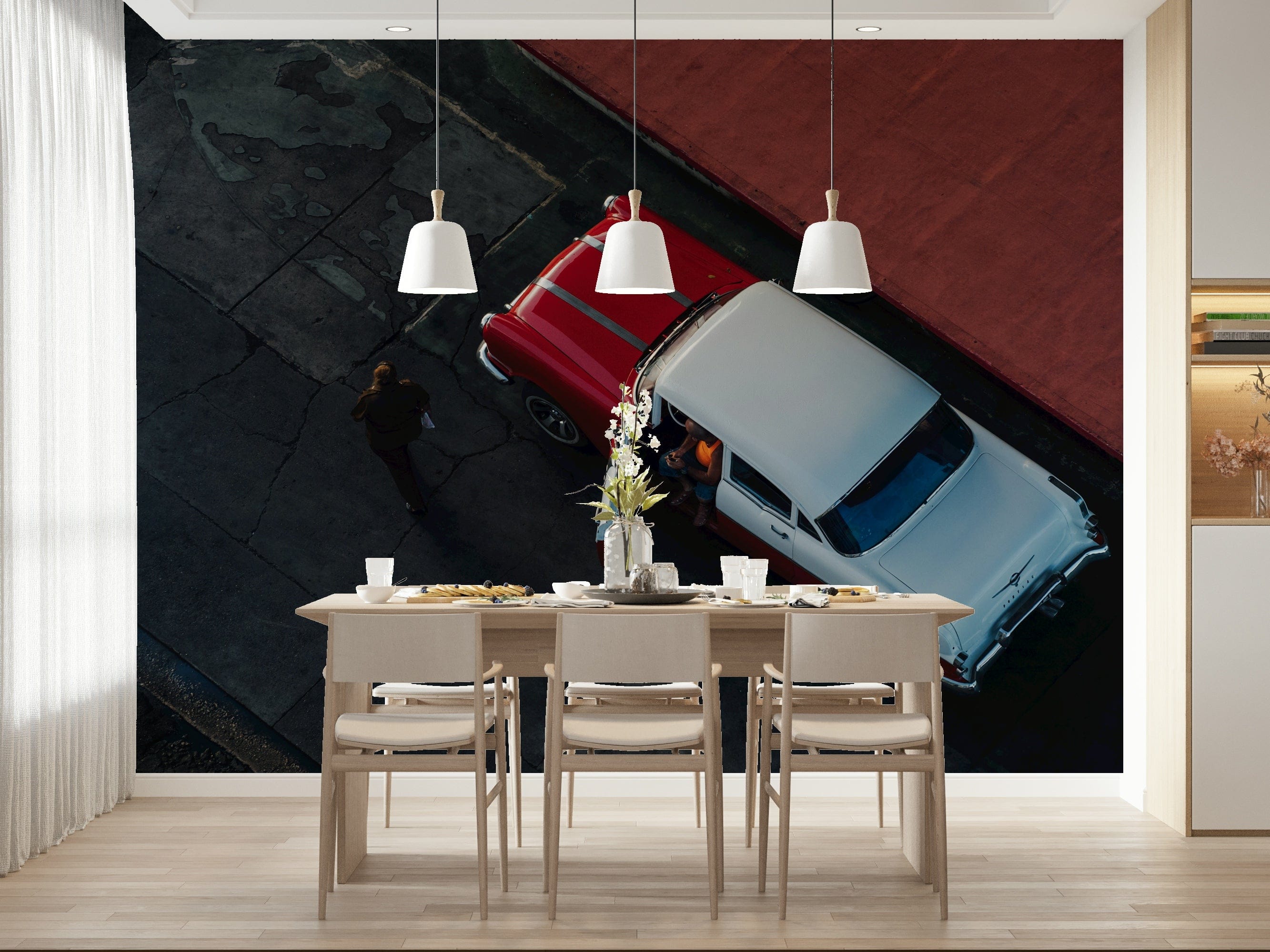 Retro Ride Wallpaper Mural | Shop Australia