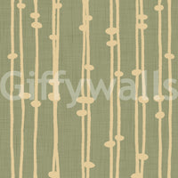 Boho Jewel Tone sage stripes decor