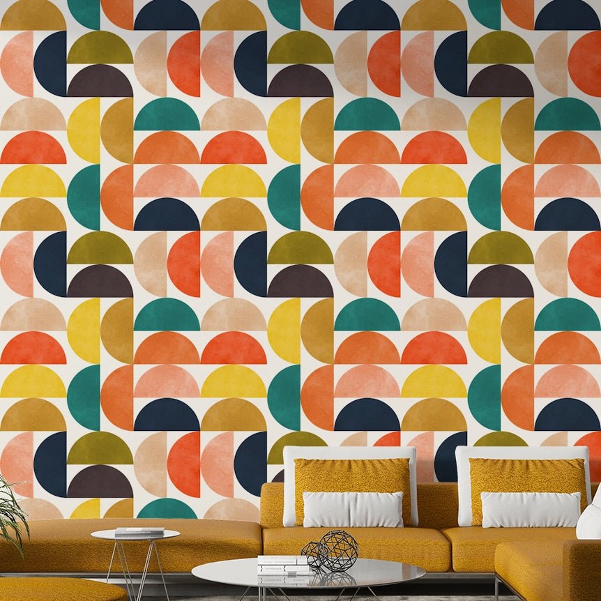 The composition is symmetrical and balanced.

