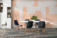 Retro-inspired tile pattern in colorful hues for a dynamic look

