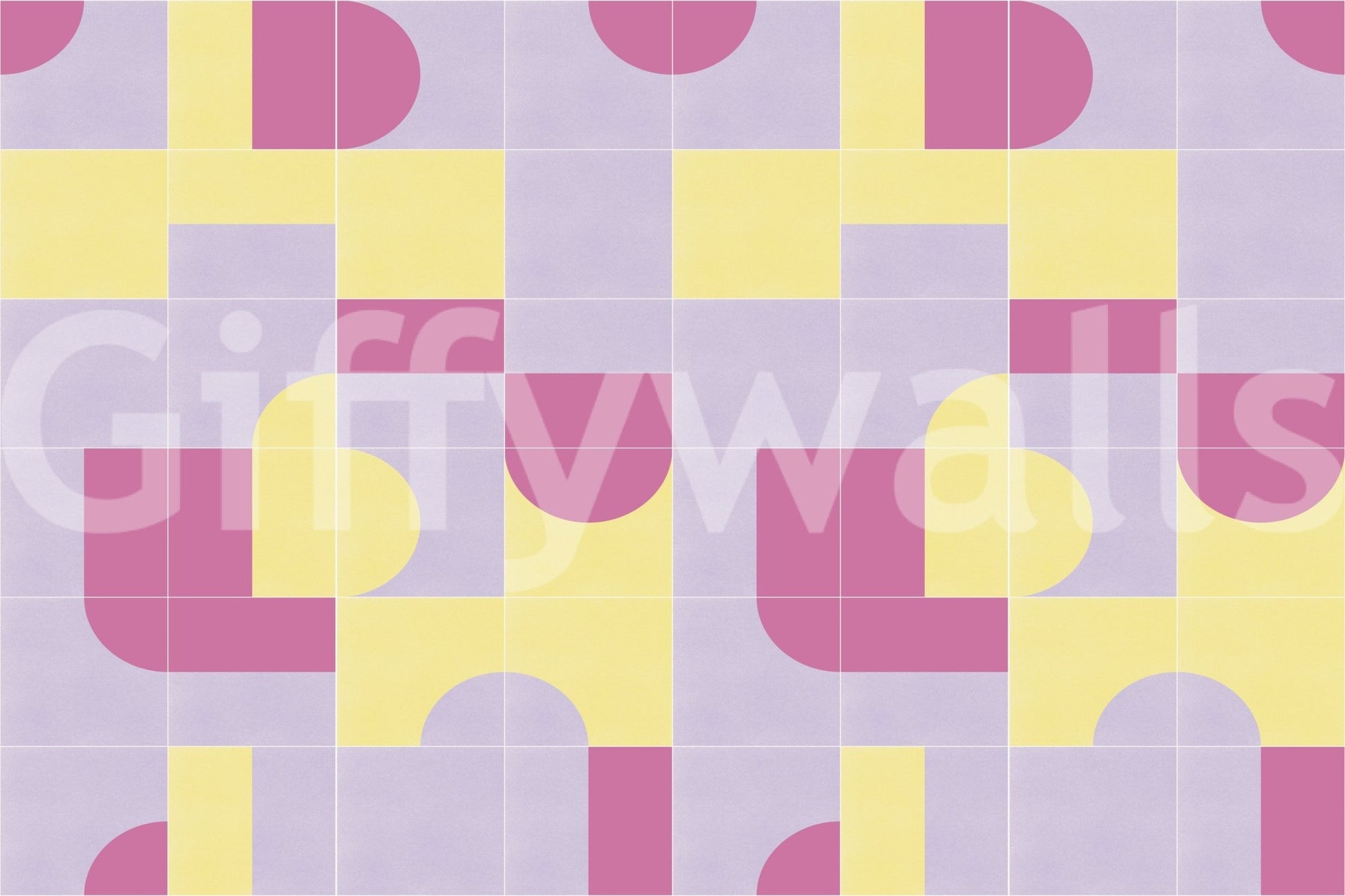 Light retro mural wallpaper for kitchen

