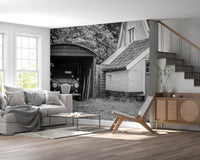 Retro Vehicle Hideaway Wall Mural
