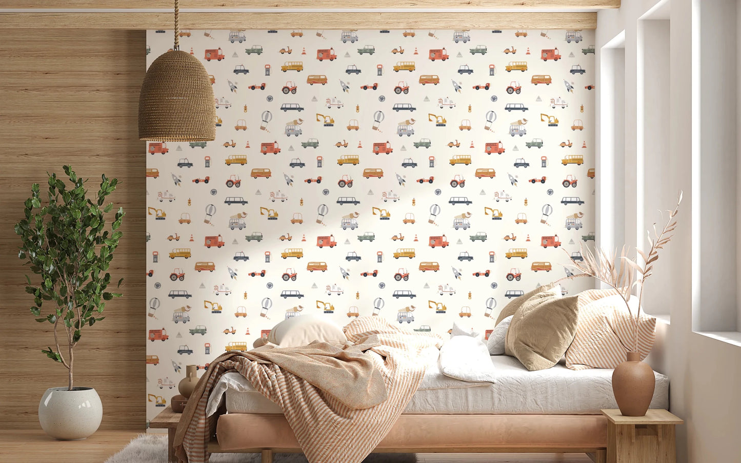 Road Trip Fun Cream background Wallpaper⁠