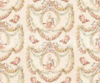 Light-toned floral wallpaper perfect for elegant, timeless rooms.

