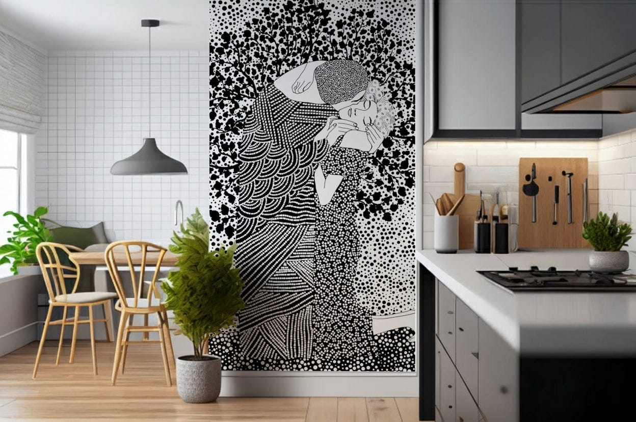 The Kiss II Wall Mural