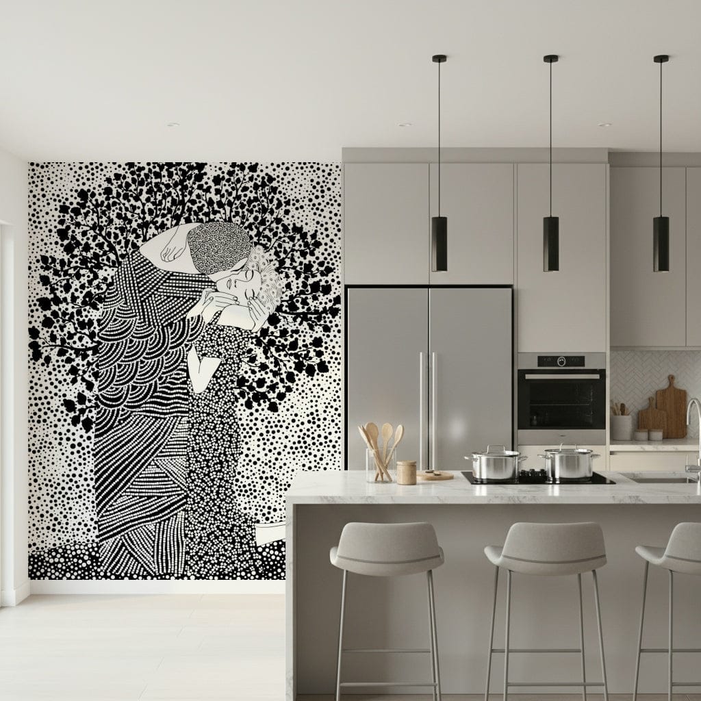 The Kiss II Wall Mural