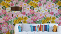 Romantic Rose Garden 1 wallpaper for walls

