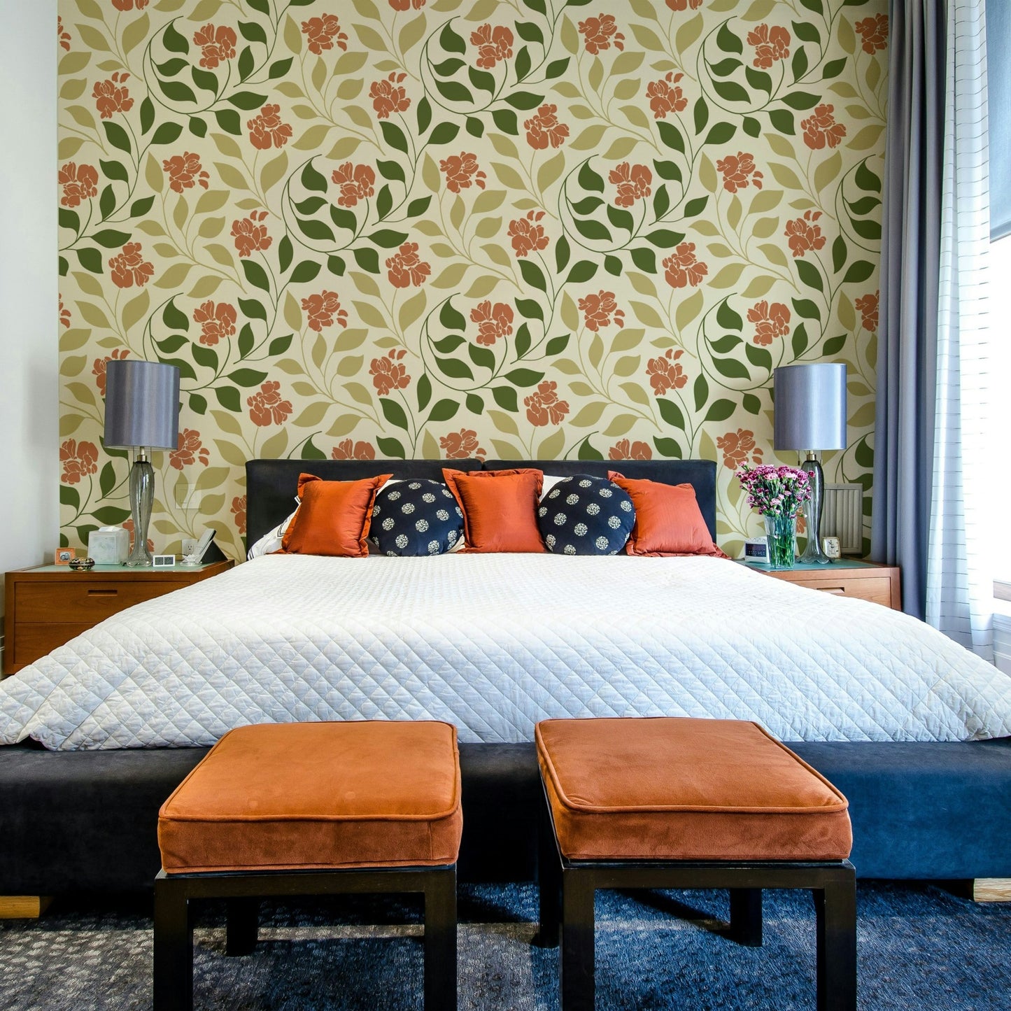 Ideal for bedrooms or living rooms.

