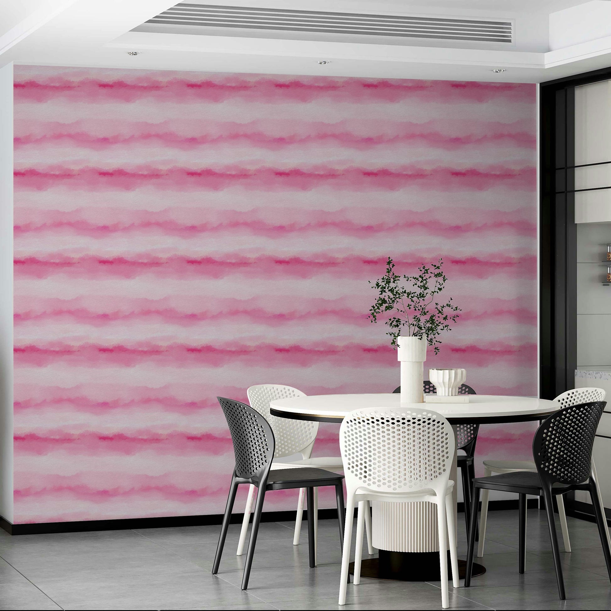 Rosy Wash Watercolor elegant wallpaper

