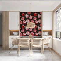 Ruby Retro Fruit Harvest Wall Mural