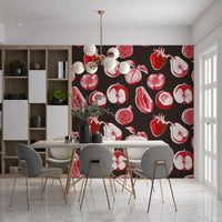 Ruby Retro Fruit Harvest Wall Mural