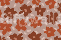 A high-quality serene flower wall mural for walls.

