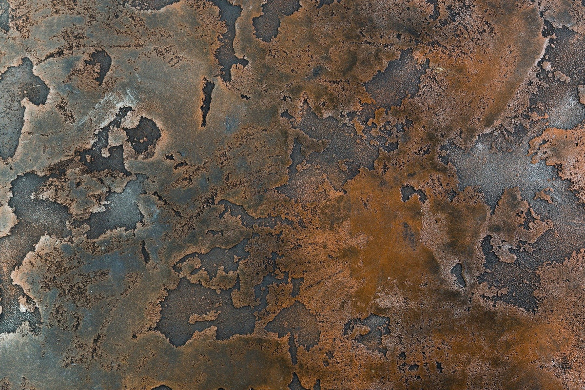 Rusty Metal Wallpaper Mural in your room