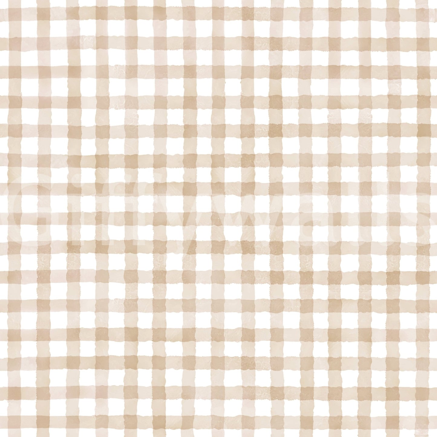 Cozy checkered mural for relaxed interiors
