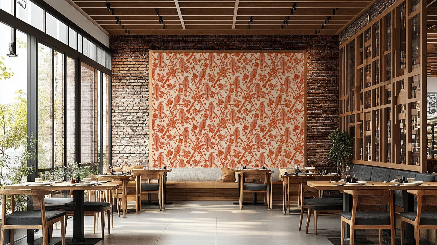 Blossom & Crow elegant wall mural