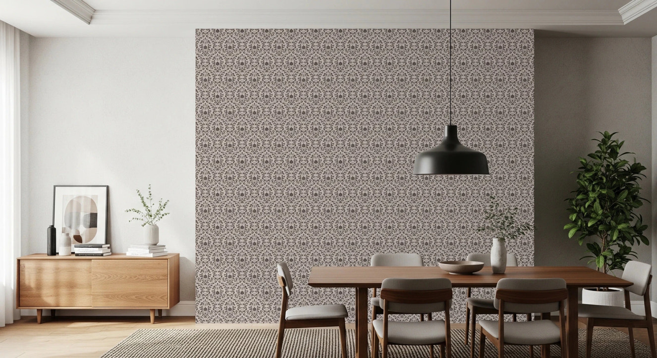 Rustic Damask Wallpaper⁠