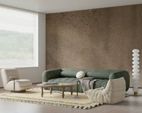 Subtle abstract patterns in muted earthy colors, Earthy Canvas mural