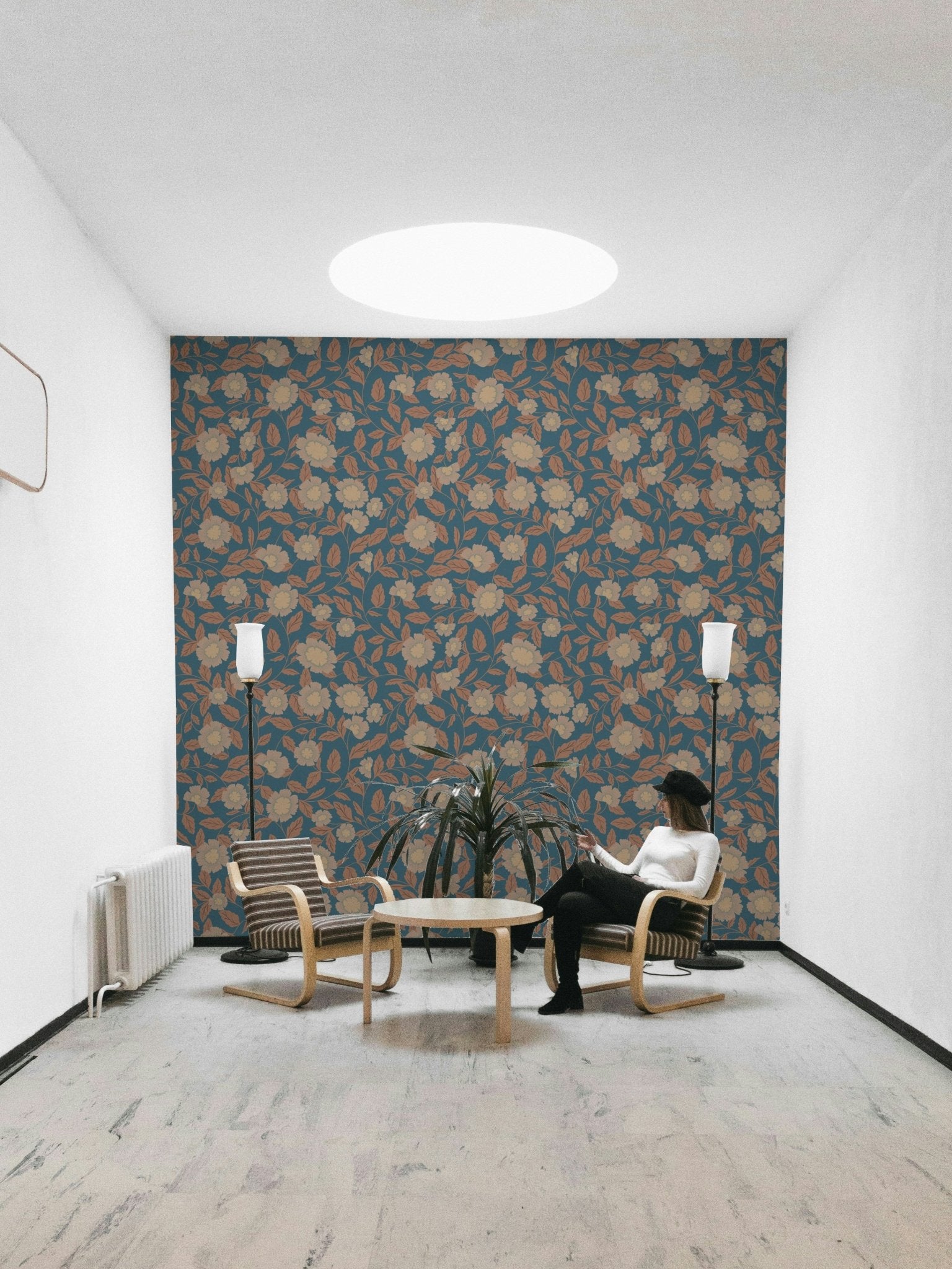 The design gives a feeling of quiet, natural beauty.

