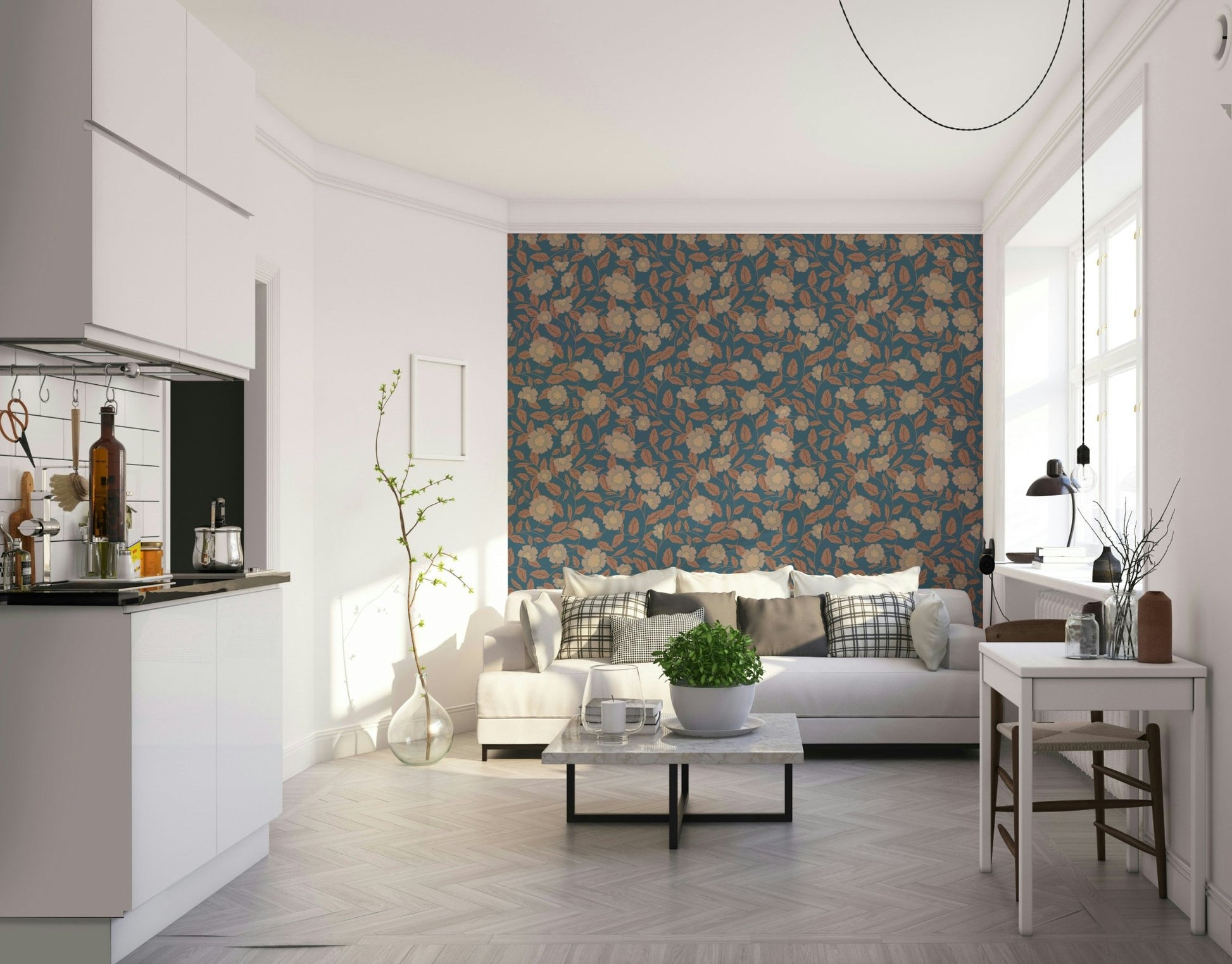 The image has a hand-drawn or painted look.

