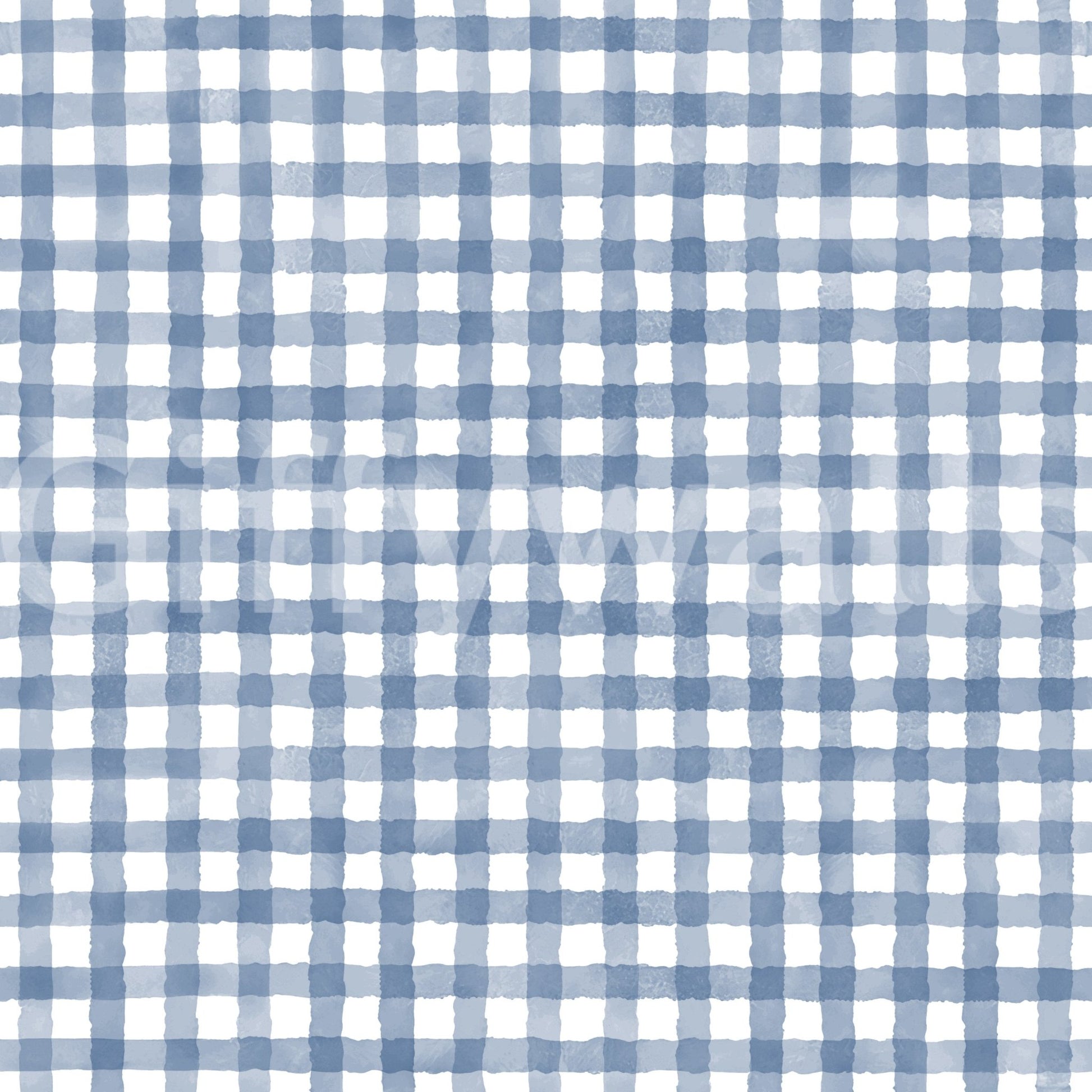 Neutral gingham wall mural with structure
