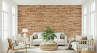 Wall mural showcasing rough, weathered stone patterns for farmhouse, loft, or industrial-style décor.