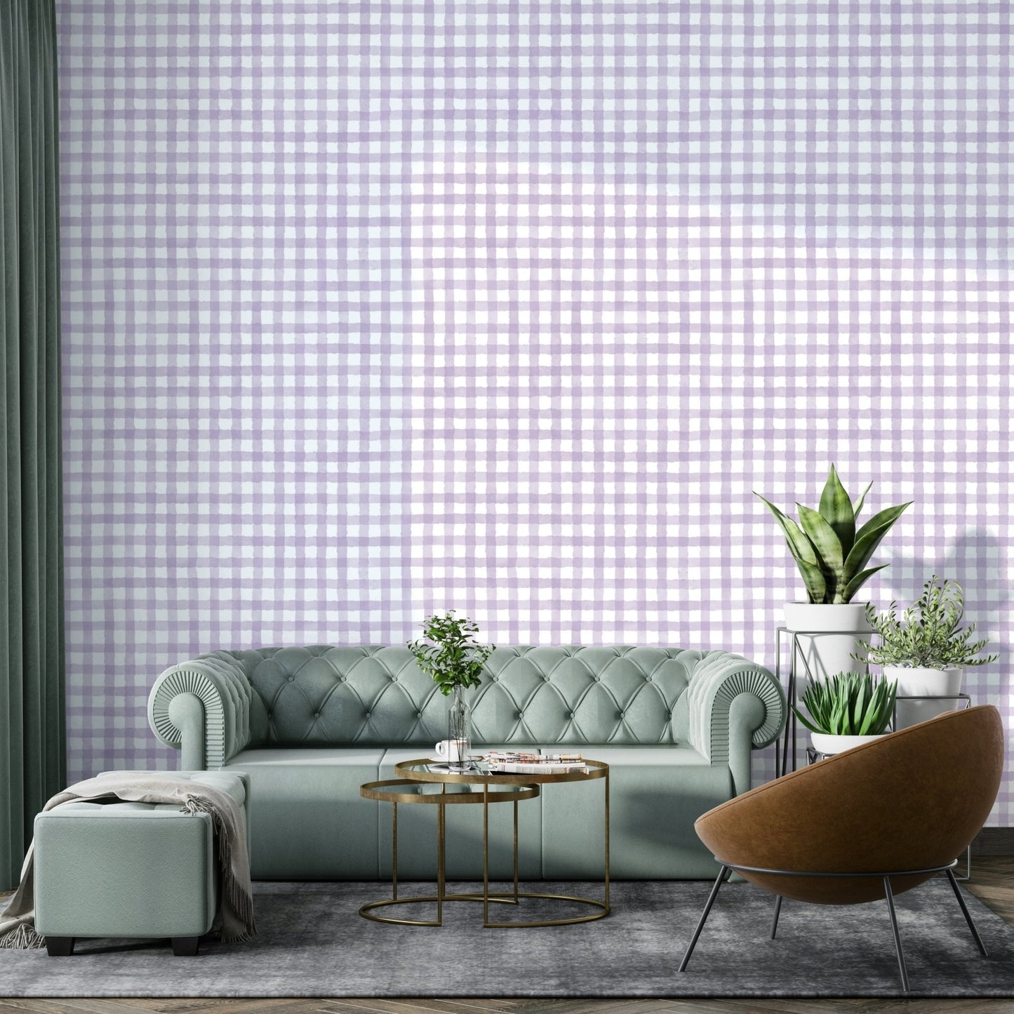 Wallpaper for walls with country charm
