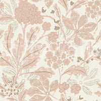 Rusty Blush Botanicals Wallpaper⁠