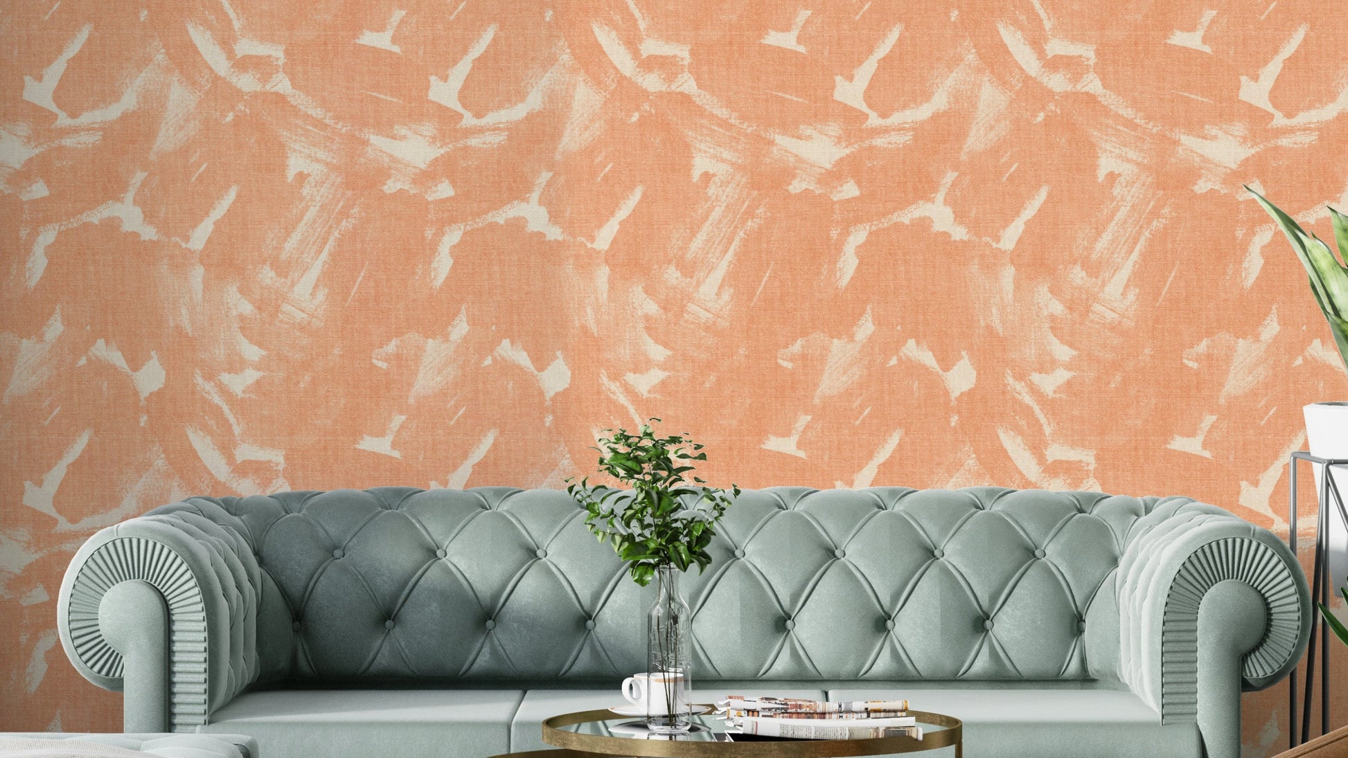 Rusty metal abstract brushstroke wallpaper with texture

