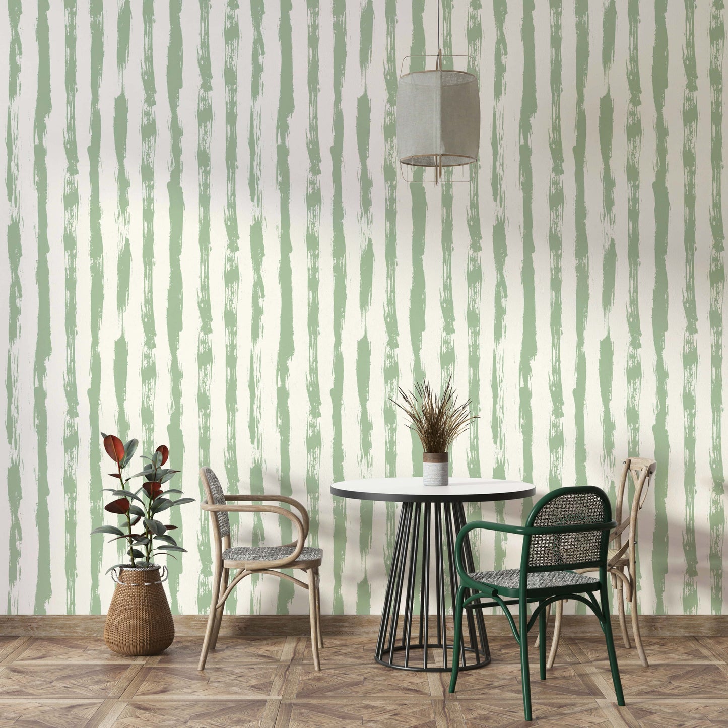 The overall mood is one of quiet sophistication and artistry.
