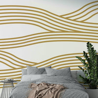 Sand-inspired mural featuring soft, natural tones for any room.

