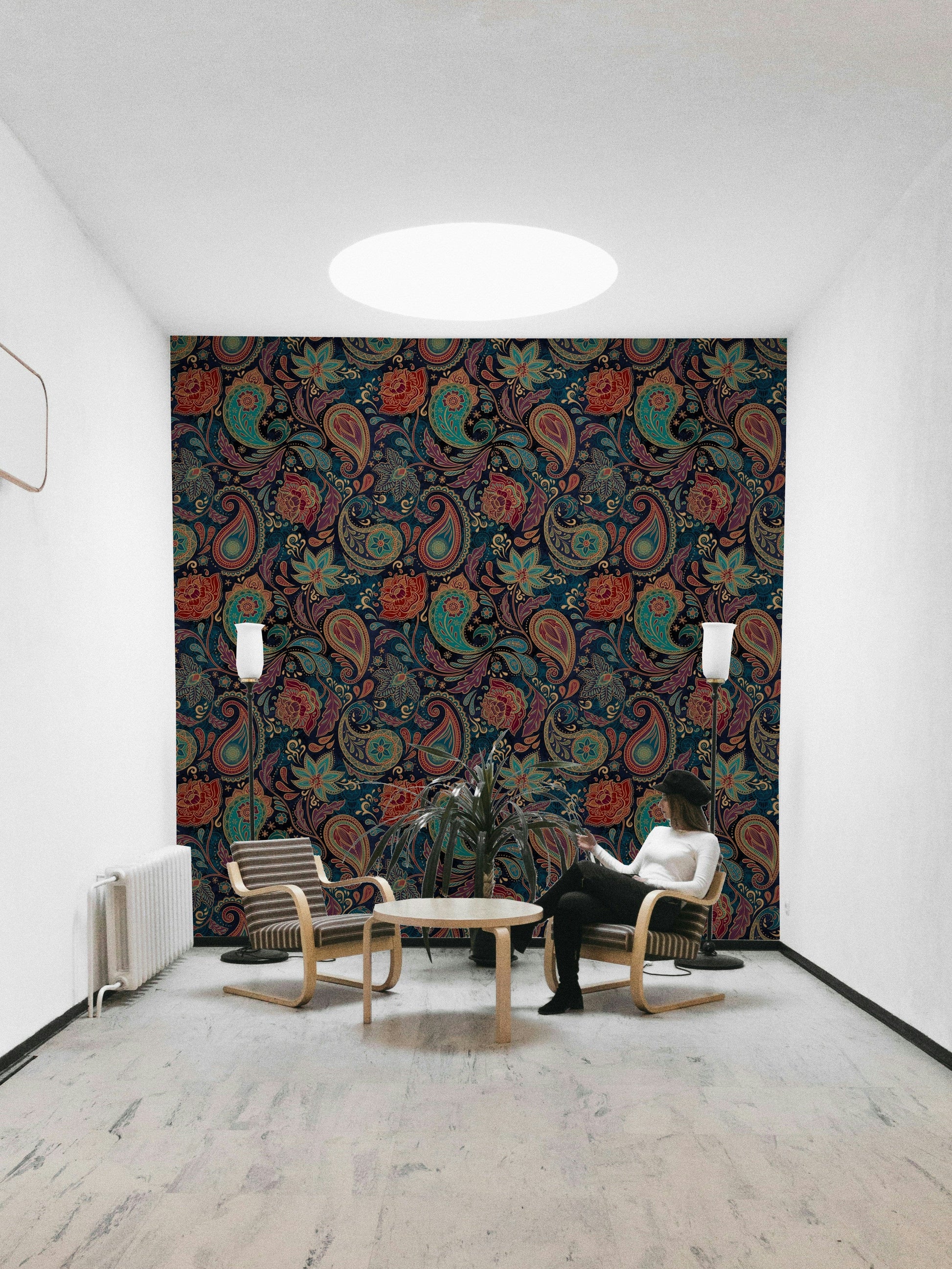 The style is artistic and sophisticated.
