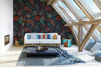 The overall mood is one of quiet opulence and artistry.
