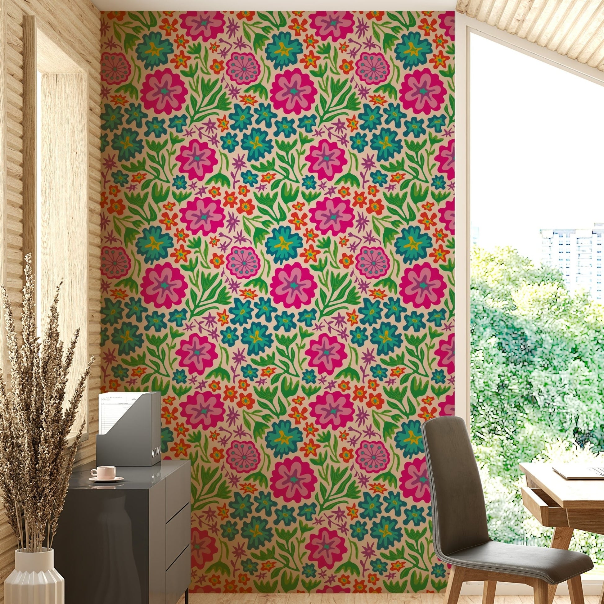 Creates an energetic and inviting atmosphere.


