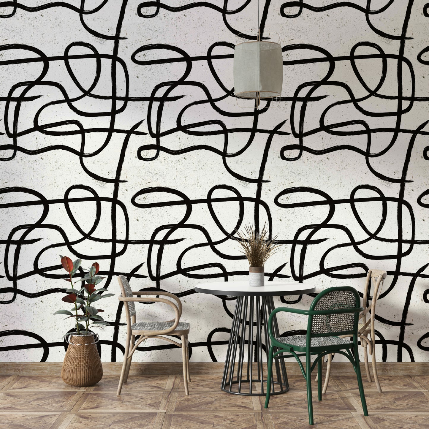 Soft abstract wallpaper for modern and peaceful spaces.

