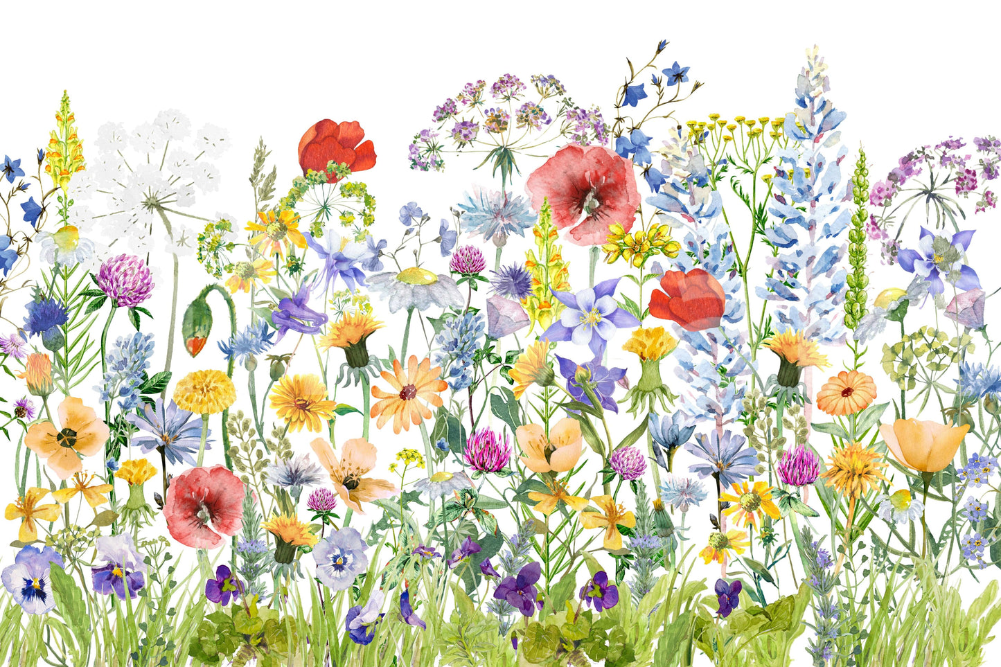 The wallpaper has a classic, timeless feel.

