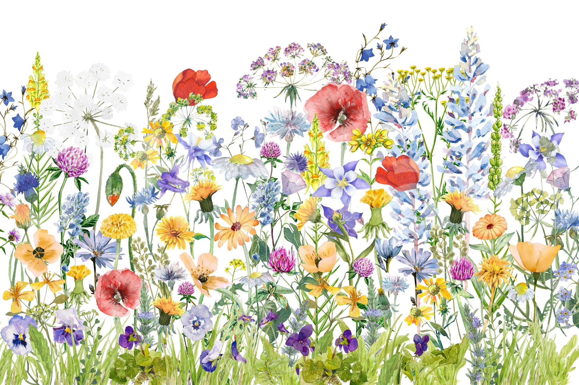 The wallpaper has a classic, timeless feel.

