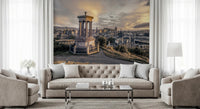 Scottish Skyline Wall Mural
