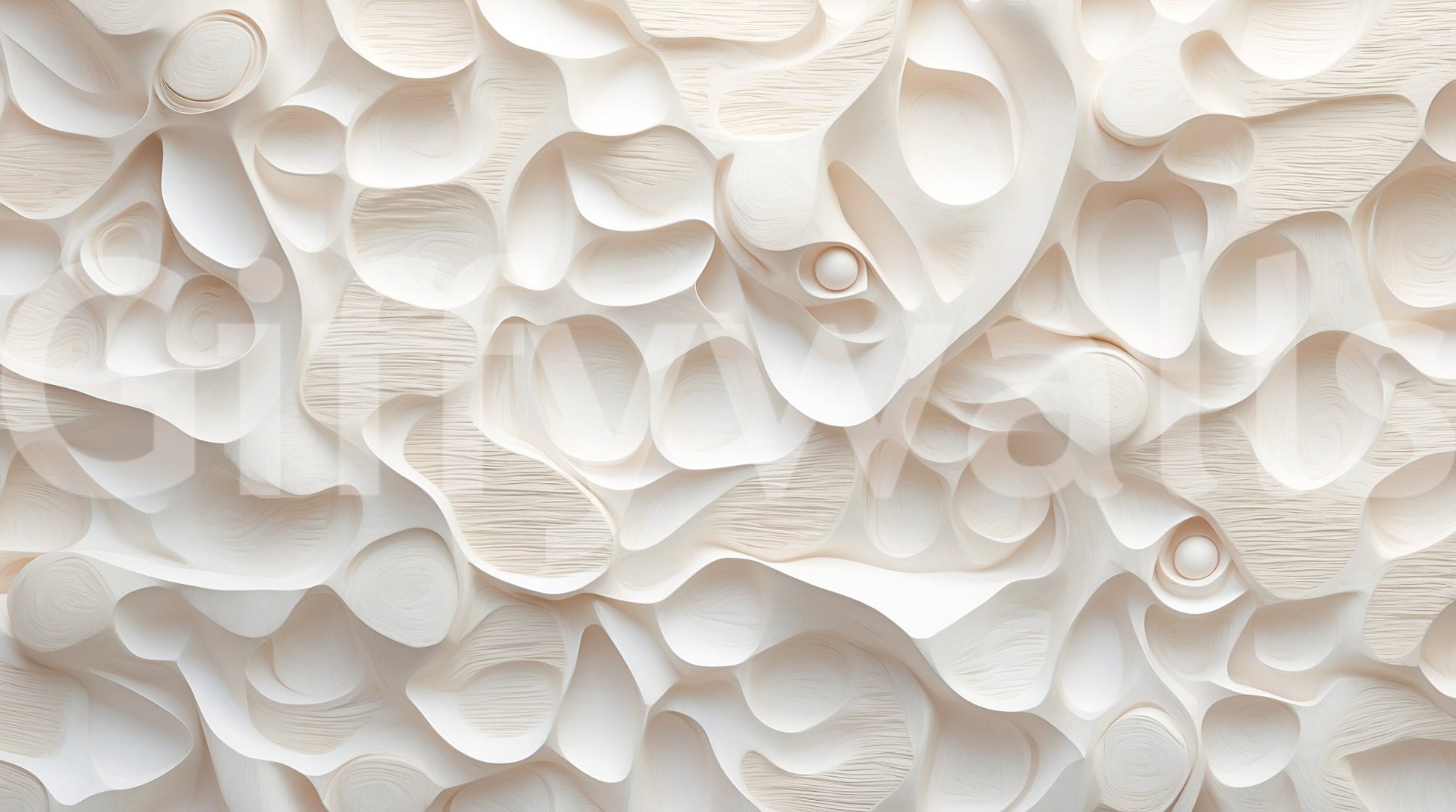 The design is non-realistic and interpretive.

