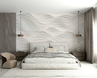 A large-scale art print with a tactile, sculptural quality.

