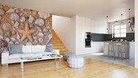 It gives a feeling of calm, inviting beauty, and quiet fascination.
