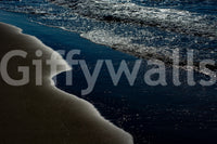A high-quality serene beach wall mural for walls.

