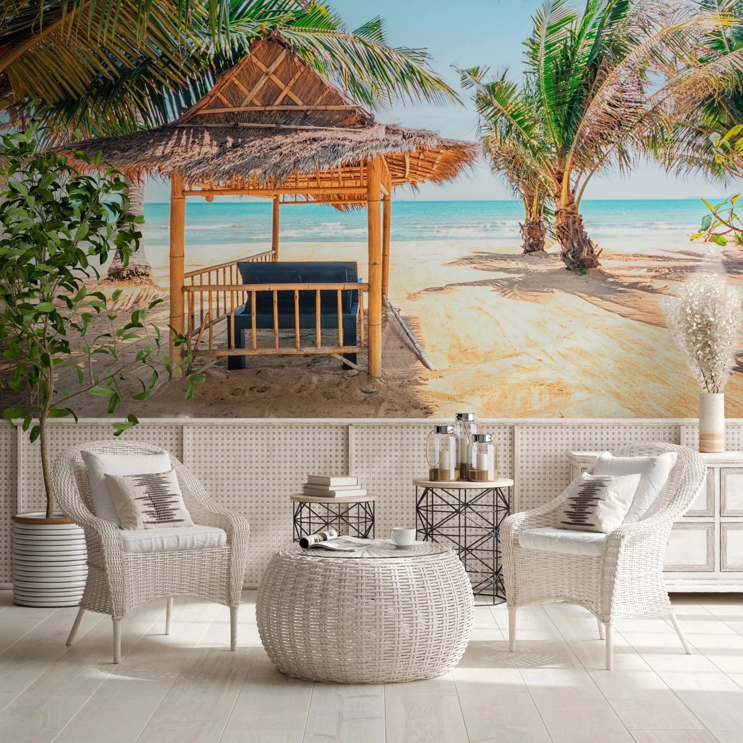 Seaside Sanctuary Wall Mural