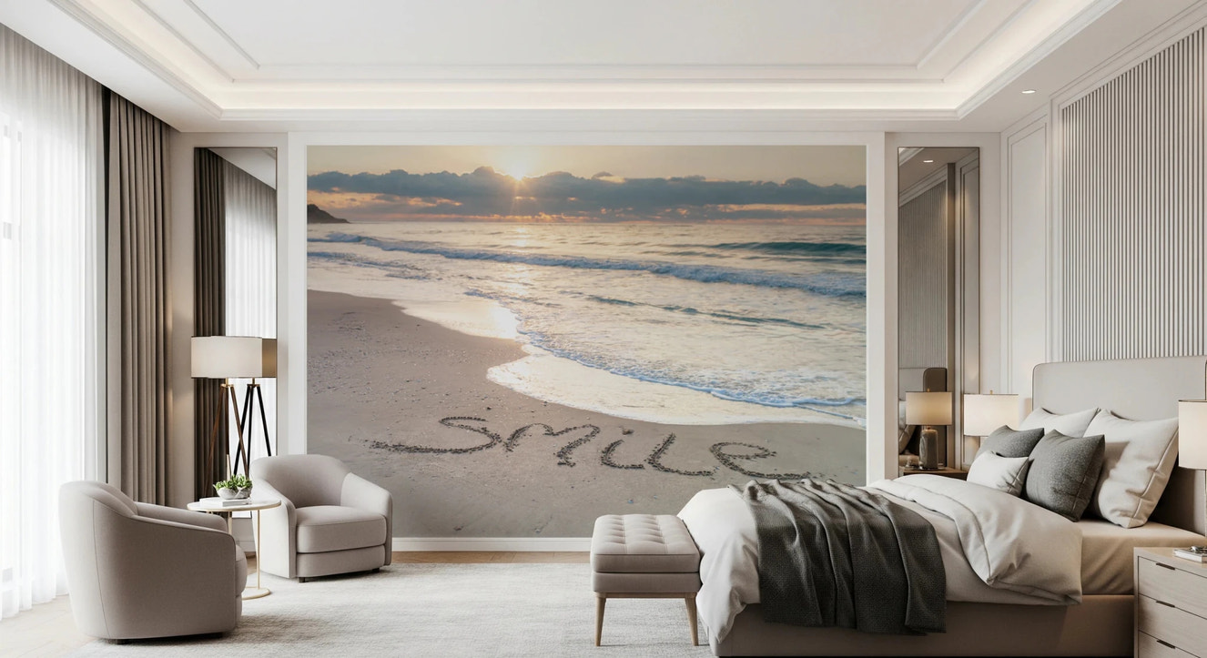 Seaside Smile Wall Mural
