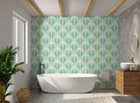 Modern Arcadian Arches Wall Art Mural
