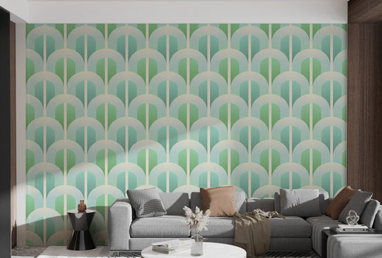 Elegant Arches Wall Design Mural
